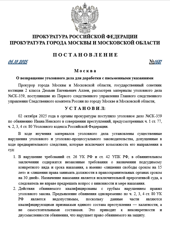 Постановление №1681